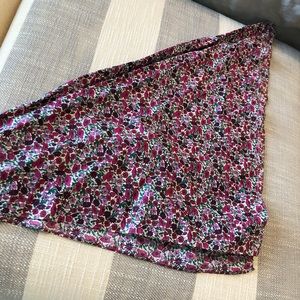 J Crew floral square bandana